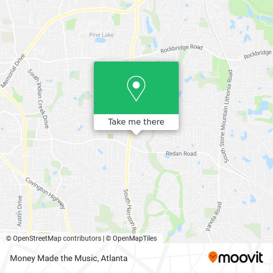 Money Made the Music map