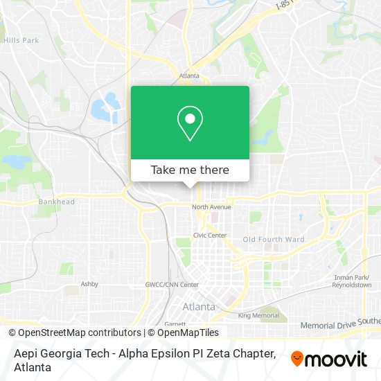 Aepi Georgia Tech - Alpha Epsilon PI Zeta Chapter map