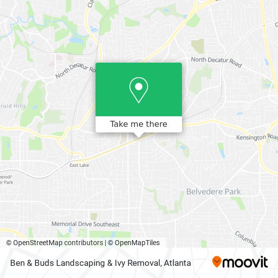 Ben & Buds Landscaping & Ivy Removal map
