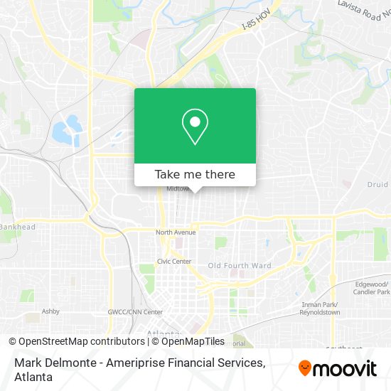 Mark Delmonte - Ameriprise Financial Services map