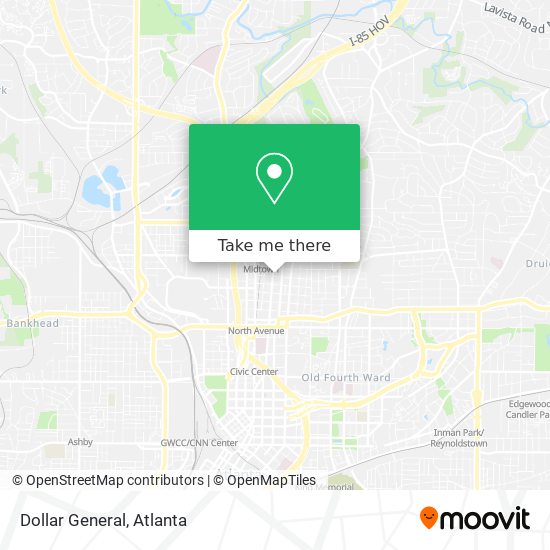 Dollar General map