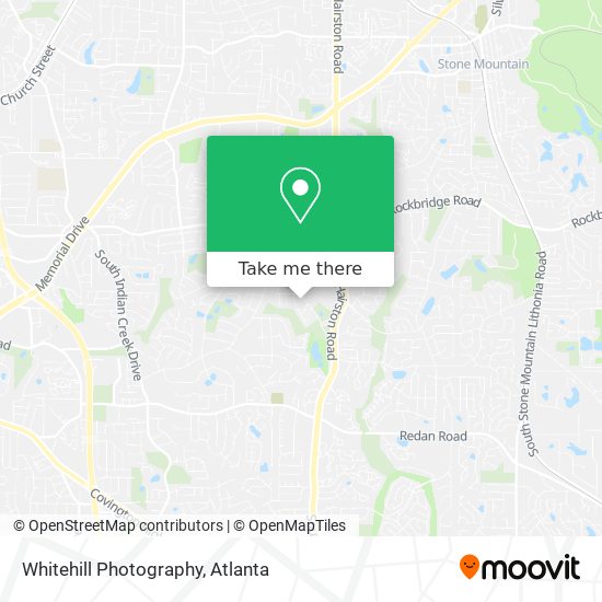 Whitehill Photography map