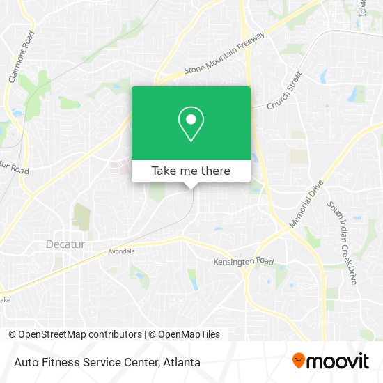 Auto Fitness Service Center map