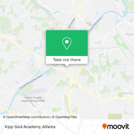 Mapa de Kipp Soul Academy