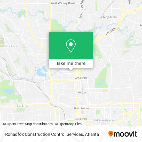 Mapa de Rohadfox Construction Control Services