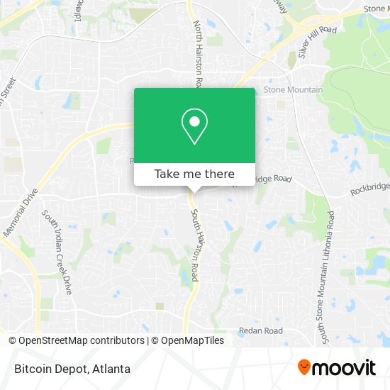 Mapa de Bitcoin Depot