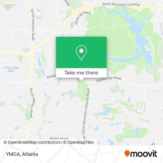 YMCA map