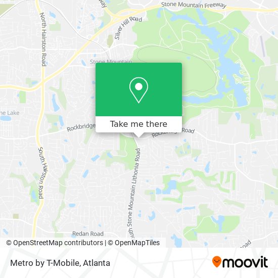 Metro by T-Mobile map