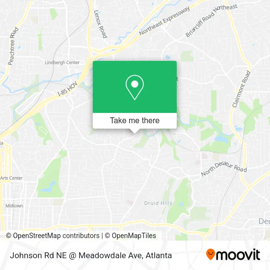 Johnson Rd NE @ Meadowdale Ave map