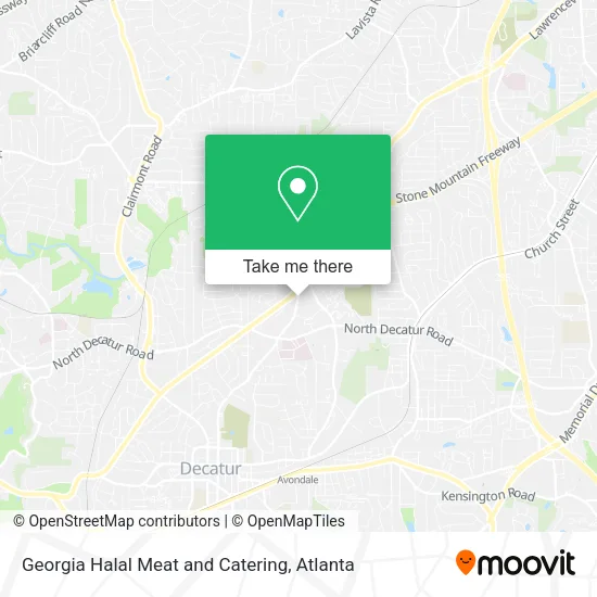 Georgia Halal Meat and Catering map