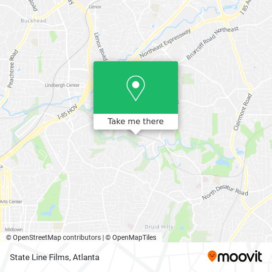 State Line Films map