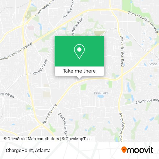 ChargePoint map