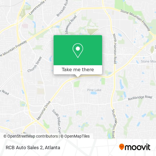 RCB Auto Sales 2 map