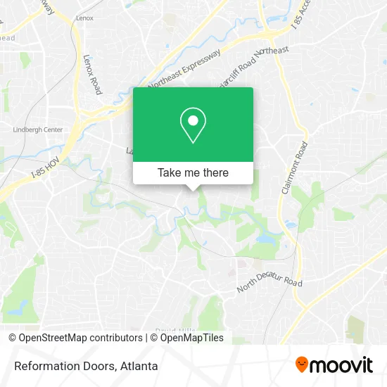 Reformation Doors map