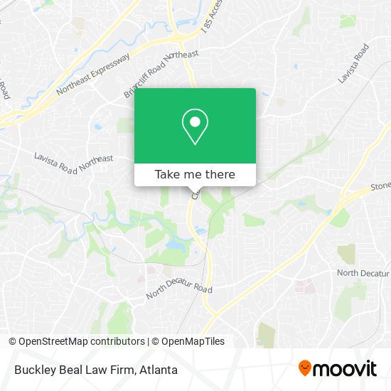 Buckley Beal Law Firm map