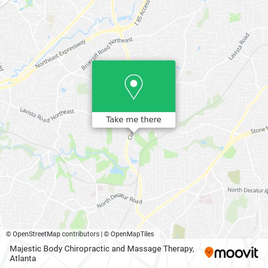 Majestic Body Chiropractic and Massage Therapy map