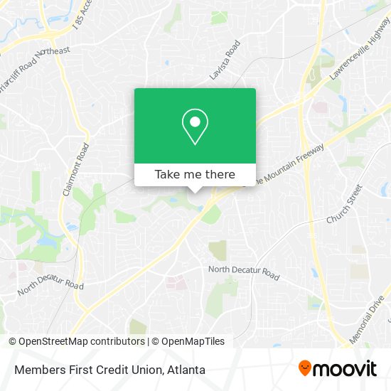 Members First Credit Union map