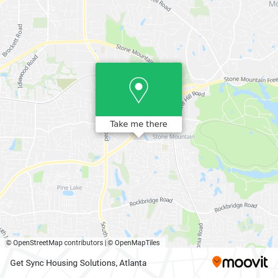 Get Sync Housing Solutions map