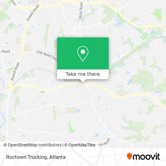 Mapa de Roctown Trucking