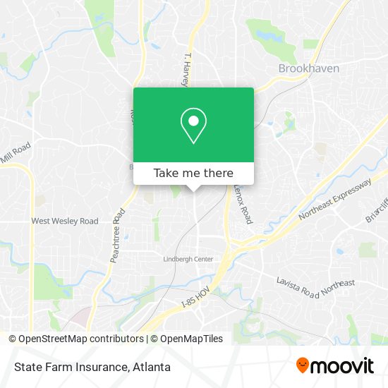 State Farm Insurance map