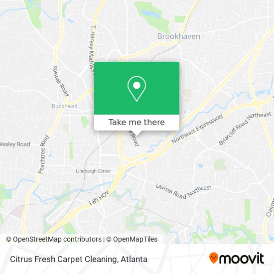 Citrus Fresh Carpet Cleaning map