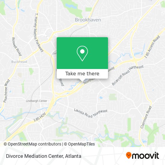 Divorce Mediation Center map