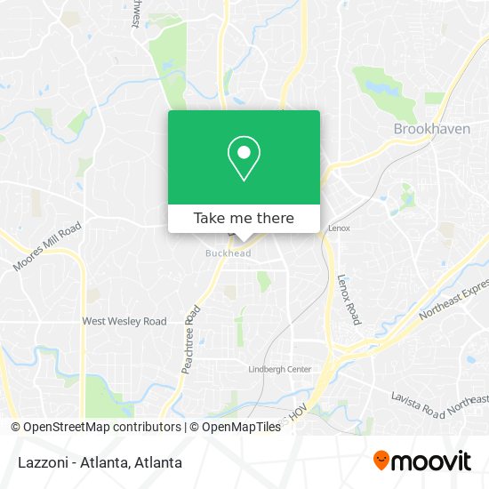 Lazzoni - Atlanta map