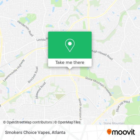 Mapa de Smokers Choice Vapes