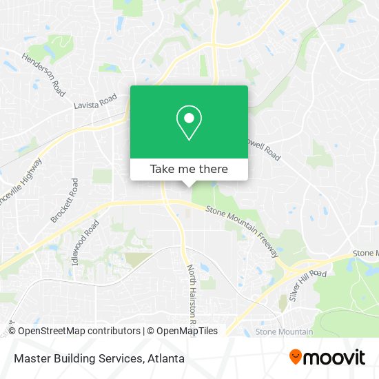 Master Building Services map