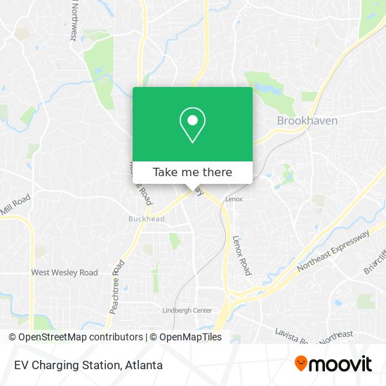 EV Charging Station map