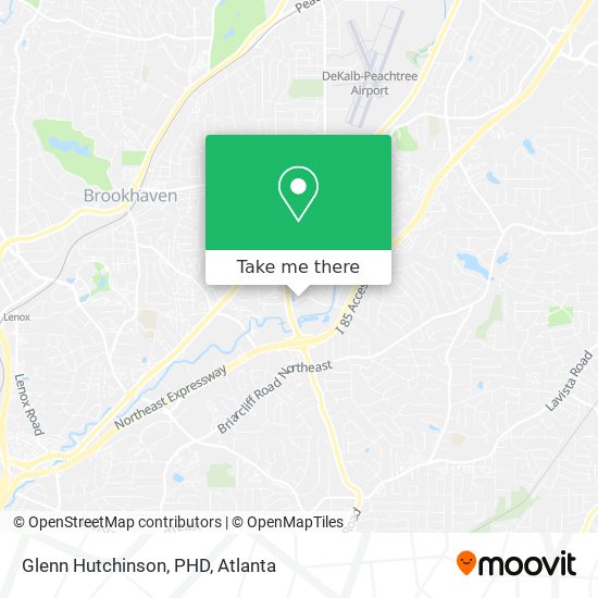 Glenn Hutchinson, PHD map