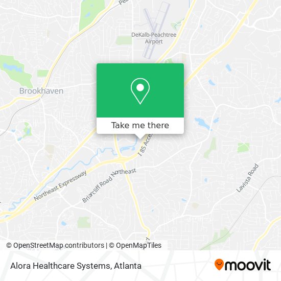 Mapa de Alora Healthcare Systems