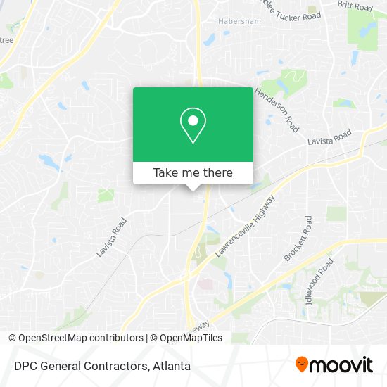 DPC General Contractors map