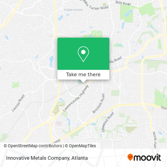 Innovative Metals Company map