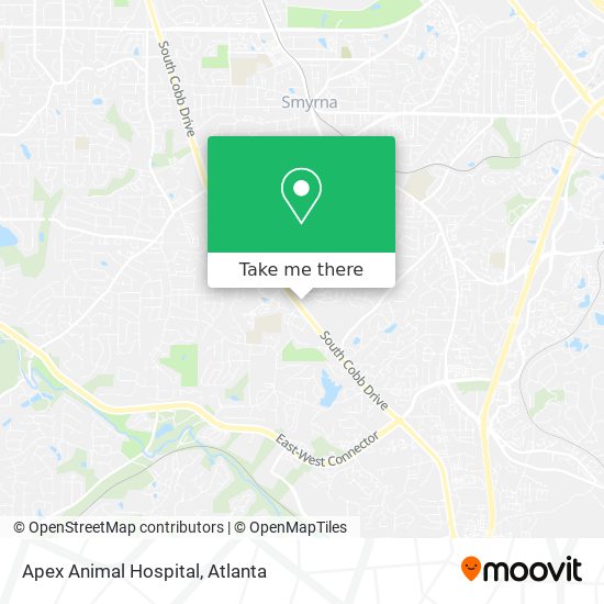 Apex Animal Hospital map