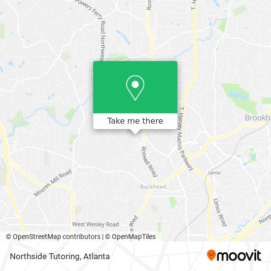 Northside Tutoring map