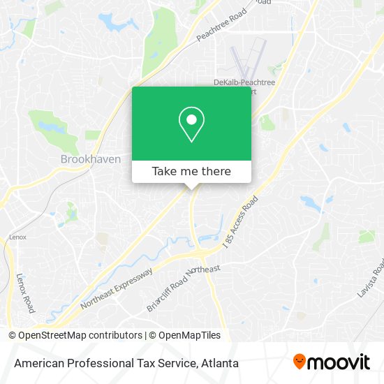 Mapa de American Professional Tax Service