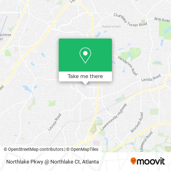 Northlake Pkwy @ Northlake Ct map