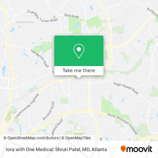 Iora with One Medical: Shruti Patel, MD map