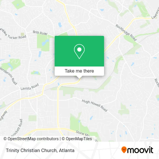 Mapa de Trinity Christian Church