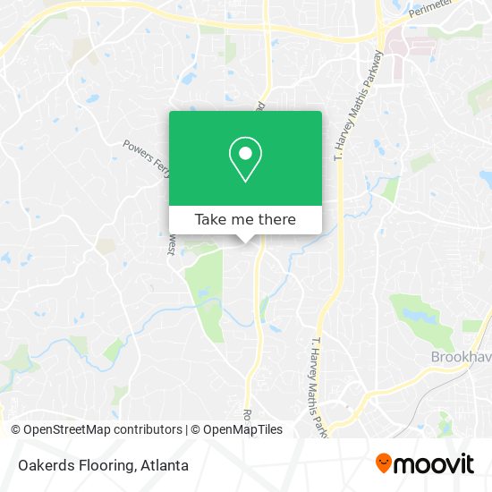 Oakerds Flooring map