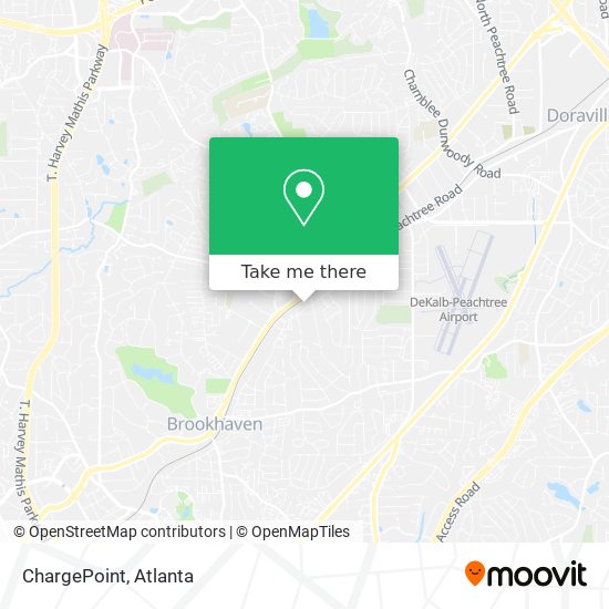 ChargePoint map