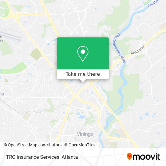 TRC Insurance Services map