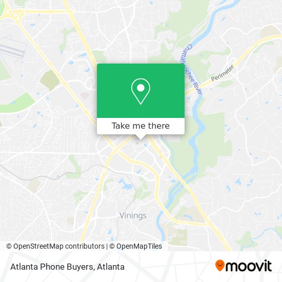 Mapa de Atlanta Phone Buyers