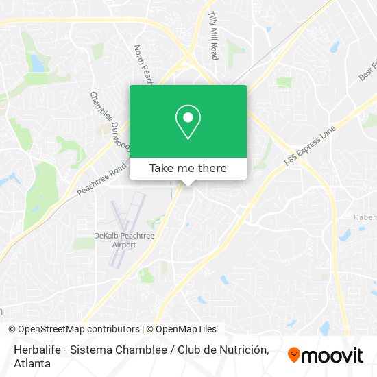 Herbalife - Sistema Chamblee / Club de Nutrición map