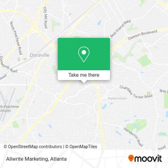 Allwrite Marketing map