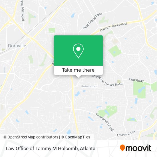 Law Office of Tammy M Holcomb map