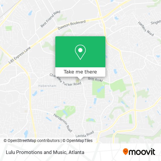 Lulu Promotions and Music map