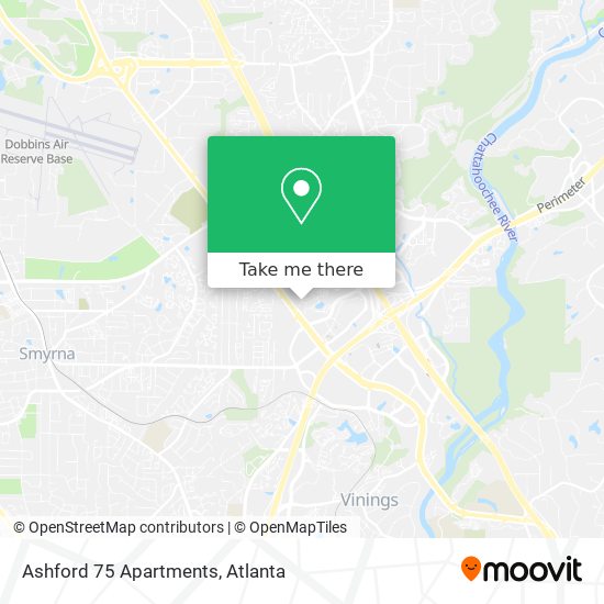 Ashford 75 Apartments map