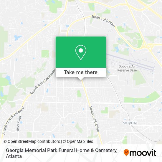 Mapa de Georgia Memorial Park Funeral Home & Cemetery